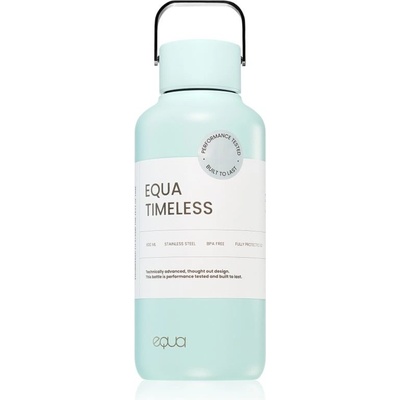 Equa Timeless fľaša na vodu z nehrdzavejúcej ocele malá farba Splash 600 ml