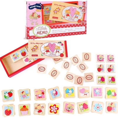 Small Foot Drevené pexeso Lillebi