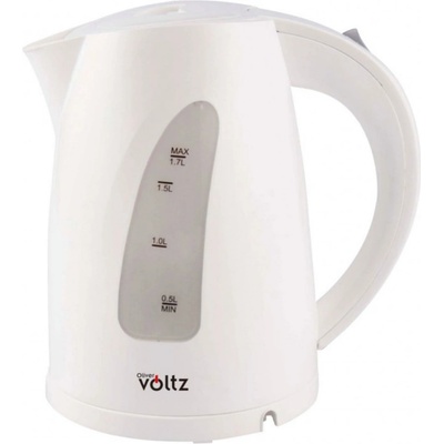 Voltz Електрическа кана Oliver Voltz OV51230B, 2200W, 1.7 л, Светлинен индикатор, Безжична, Бял (OV51230B - white)