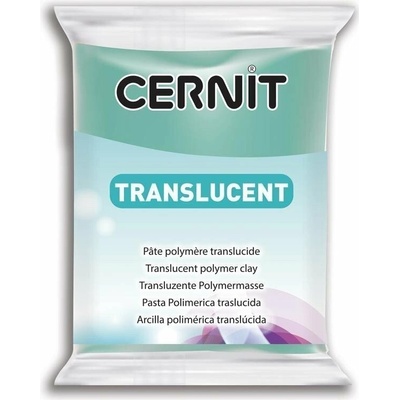 Cernit translucent smaragd zelený 56 g 620