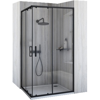 Image 1 of Rea Душ кабина Rea City 80x100 Black (KPL-K6449)