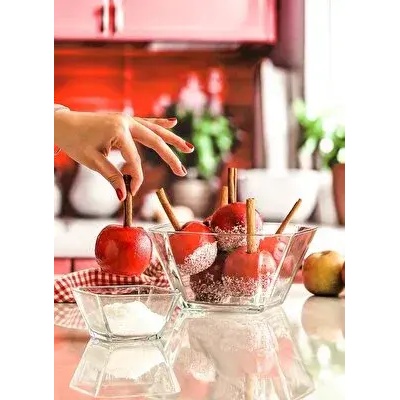 Lav Стъклена купа за супа Карън 6 броя, 300 мл (krn260f)