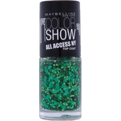 Maybelline Color Show All Access Top Coat 425 Lady Liberty Топ лак за нокти 6 мл