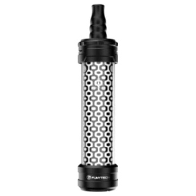 Fumytech Portable Hookah Air Mini MTL/RDL 1500 mAh Black white pattern