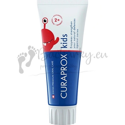 Curaprox Kids dětská od 2 let jahoda 60 ml