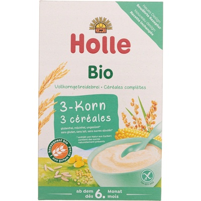 Holle Bio celozrnné cereálie 3-zrnné 250 g
