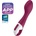 Satisfyer Hot Spot - вибратор за G-точка с отопление и акумулатор - червен