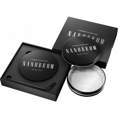 Nanobrow Eyebrow Styling Soap Gel a pomáda na obočí transparentní 30 g – Sleviste.cz