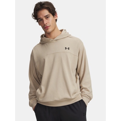 Under Armour UA Rival LW Hoodie-BRN
