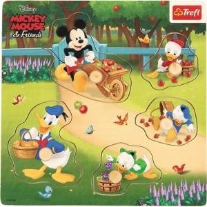 Trefl Mini Wooden Puzzle - Mickey & Friends TREFL