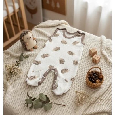 Kojenecké dupačky Ježeček kapučíno – Sleviste.cz