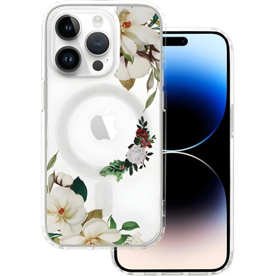 Tel Protect Мagsafe калъф с цветя за Apple iPhone 15 Plus - Многоцветен 3 KP27992 (27992)