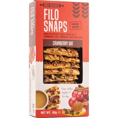 Filo Snaps Brusnica Ovos 80 g