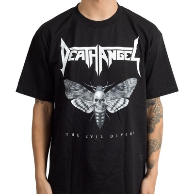 Metal Indiemerch Death Angel Evil Divide Moth černá