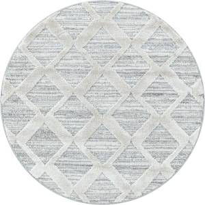Ayyildiz Светлосив кръгъл килим ø 120 cm Pisa - Ayyildiz Carpets (PISA1201204703GREY)