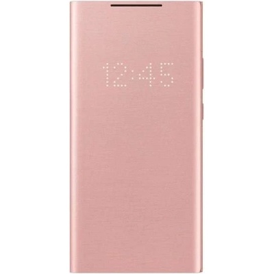 Samsung LED View Cover EF-NN985PAEGEU - оригинален калъф, през който виждате информация от дисплея за Samsung Note 20 Ultra (розов)