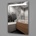 Lidiya Mirror Огледало за баня LED осветление LM Stardew Mist 400×700мм