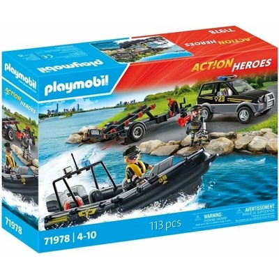 PLAYMOBIL 71978 SEK Prevádzka s podvodným motorom