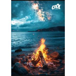 Victoria Тетрадка, с телбод, A4, изписана, 80 страници, COOL BY VICTORIA "Polar Night