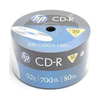 HP CRE00017WIP празна аудио касета CD-R 700 MB 52x 50 броя (HPCDP50C)