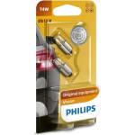 Philips Автомобилни крушки Philips - 12V, T4W, BA9s, 2 броя (05550730)