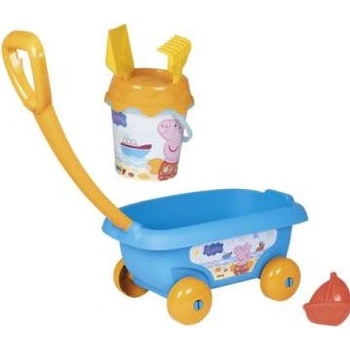 Smoby Strandset Peppa s Bolderkarom Peppa Pig