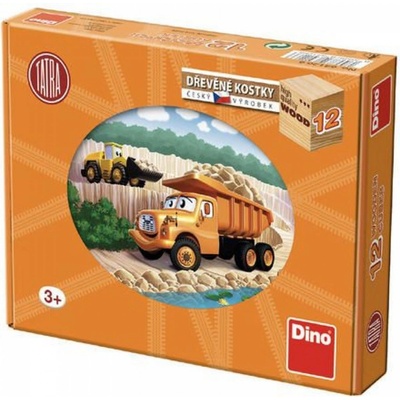 Dino Tatra kostky 12 ks