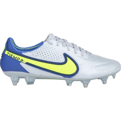 Nike TIEMPO LEGEND 9 ELITE SG-PRO AC Sivá Modrá Reflexný neón