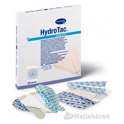 HydroTac Comfort krytie na rany hydropolymérové 15 x 15 cm 3 ks