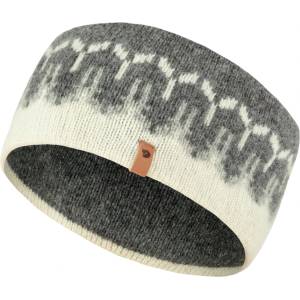 Fjällräven Лента за глава Fjällräven Övik Path Knit Headband - Chalk White / Grey - размер One Size (904-0819-0111)