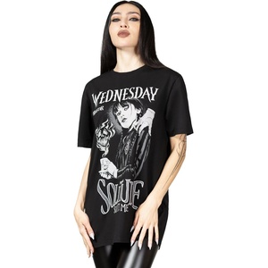 KILLSTAR унисекс тениска KILLSTAR - Wednesday -Sharp-Edged - KSRA009241
