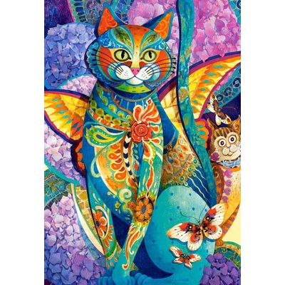 Castorland - Puzzle Feline Fiesta - 1 500 piese