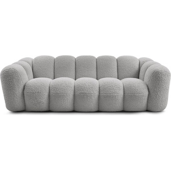 Bobochic Светлосив диван от прежда с примки от букле 232 cm Hippolyte - Bobochic Paris (106441)