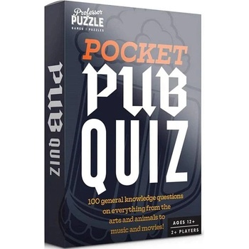 Professor Puzzle Настолна игра Professor Puzzle - Pocket Pub Quiz (QZ5828)