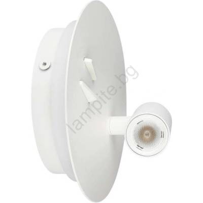 V-TAC Led аплик led/3w/230v + led/6w/230v 3000k бял (vt1393)