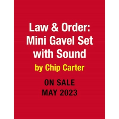 Law & Order: Mini Gavel Set with Sound
