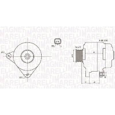 generátor MAGNETI MARELLI 063731959010