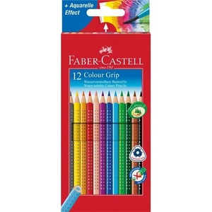 Faber-Castell Grip 2001 12бр. комплект цветни моливи FC112412 (FC112412)