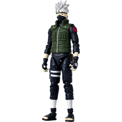 BANDAI Anime Heroes Naruto Hatake Kakashi Fourth Great Ninja War 17cm