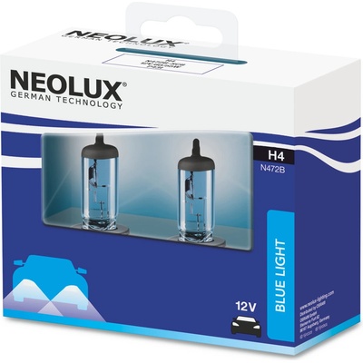 Neolux Blue Light H4 12V 60/55W P43t 2 ks