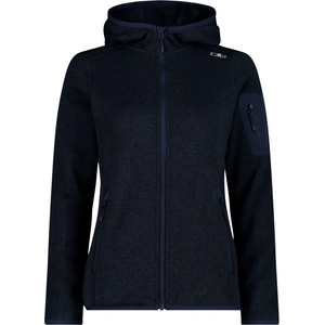 CMP Дамско поларено яке CMP Women's Jacket Fix Hood Jacquard Knitted 3H19826 Fleece jacket - B. Blue - размер 48 (EU) (105-4940-2518)