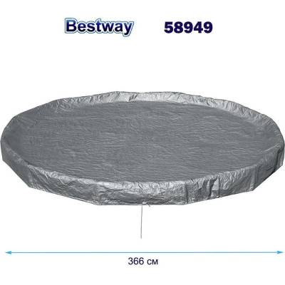 Bestway Покривало за басейн с диаметър до 366 см, Bestway 58949 (58949)