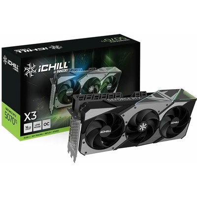 Inno3D GeForce RTX 5070 TiICHILL X3 16GB GDDR7 C507T3-16D7X-176069R