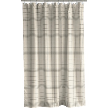 Södahl Завеса за душ Tartan 180 x 200 см бежова (30478)