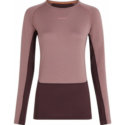 ICEBREAKER Wmns 260 ZoneKnit LS Crewe, Java/Summit/Cb velikost: L