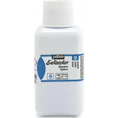 Pébéo Setacolor bílá Titanium 250 ml