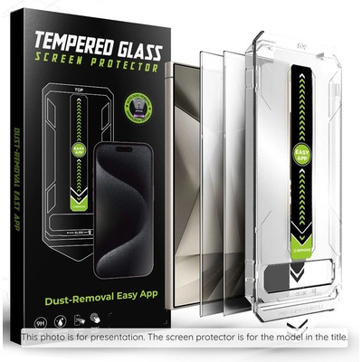 Techsuit Протектор - TitanGlass CrystalHD (2 бр. ) - Samsung Galaxy S25 FE - Techsuit - Privacy