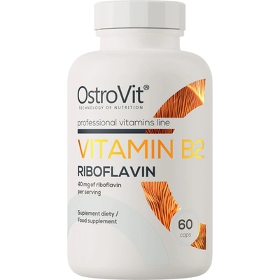 OstroVit Vitamin B2 Riboflavin 40 mg [60 капсули]