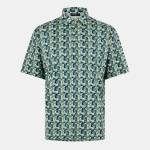 Farah Блуза с яка Farah Men's Trawick Short-Sleeve Performance Polo Shirt - Frosty Green