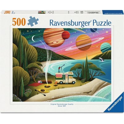 RAVENSBURGER Kempování pod hvězdnou oblohou 500 dílků
